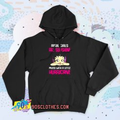 April girls are sunshine mixed with a little hurricane Vintage Hoodie