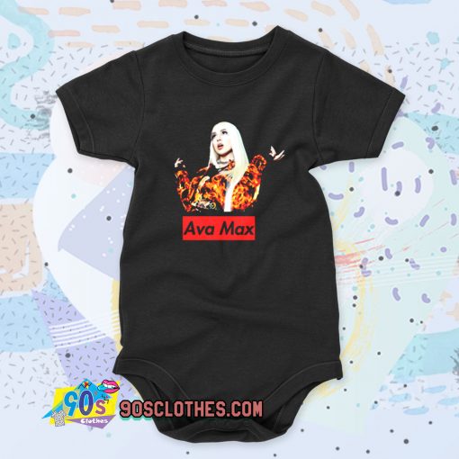 Ava Max Singer Cool Baby Onesie