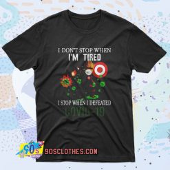 Baby Groot Target I Don’t Stop Covid 19 When I’m Tired Retro T Shirt