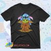 Baby Stitch And Baby Yoda Are Friends 90s T Shirt Style