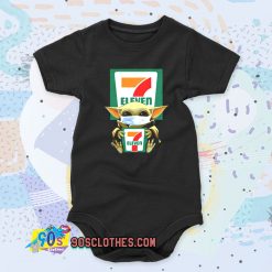 Baby Yoda Mask 7 Eleven Coronavirus Cool Baby Onesie