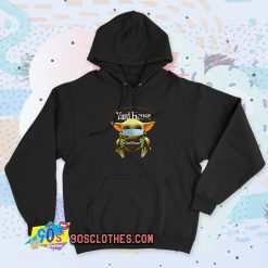 Baby Yoda Mask Hug Yard House 90s Hoodie