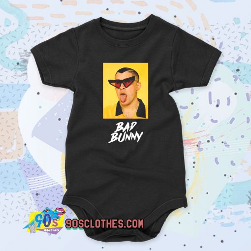 Bad Bunny Wild Tongue Cool Baby Onesie