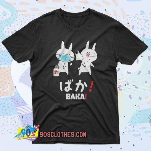 Baka Rabbit Slap Mask Covid 19 90s T Shirt Style