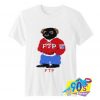 Bear Knit Fuck The Population Quote T Shirt