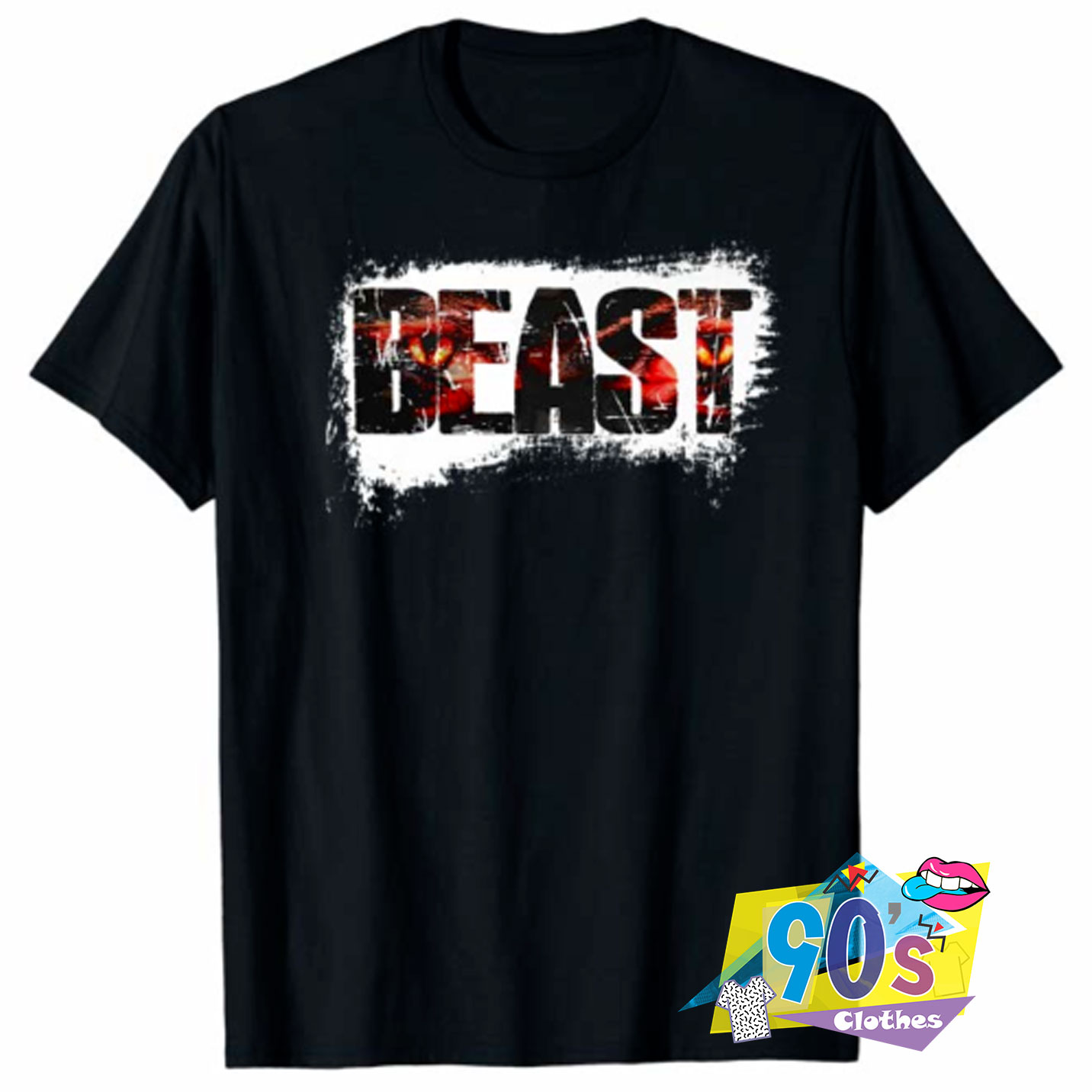 Beast Graphic Design T Shirt On Sale - 90sclothes.com