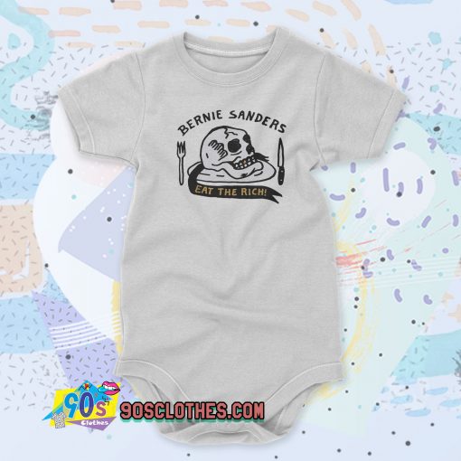 Bernie Sanders Eat The Rich Baby Onesie