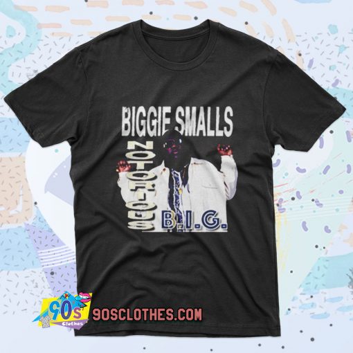 Big Notorious Biggie Smalls Rich Retro T Shirt