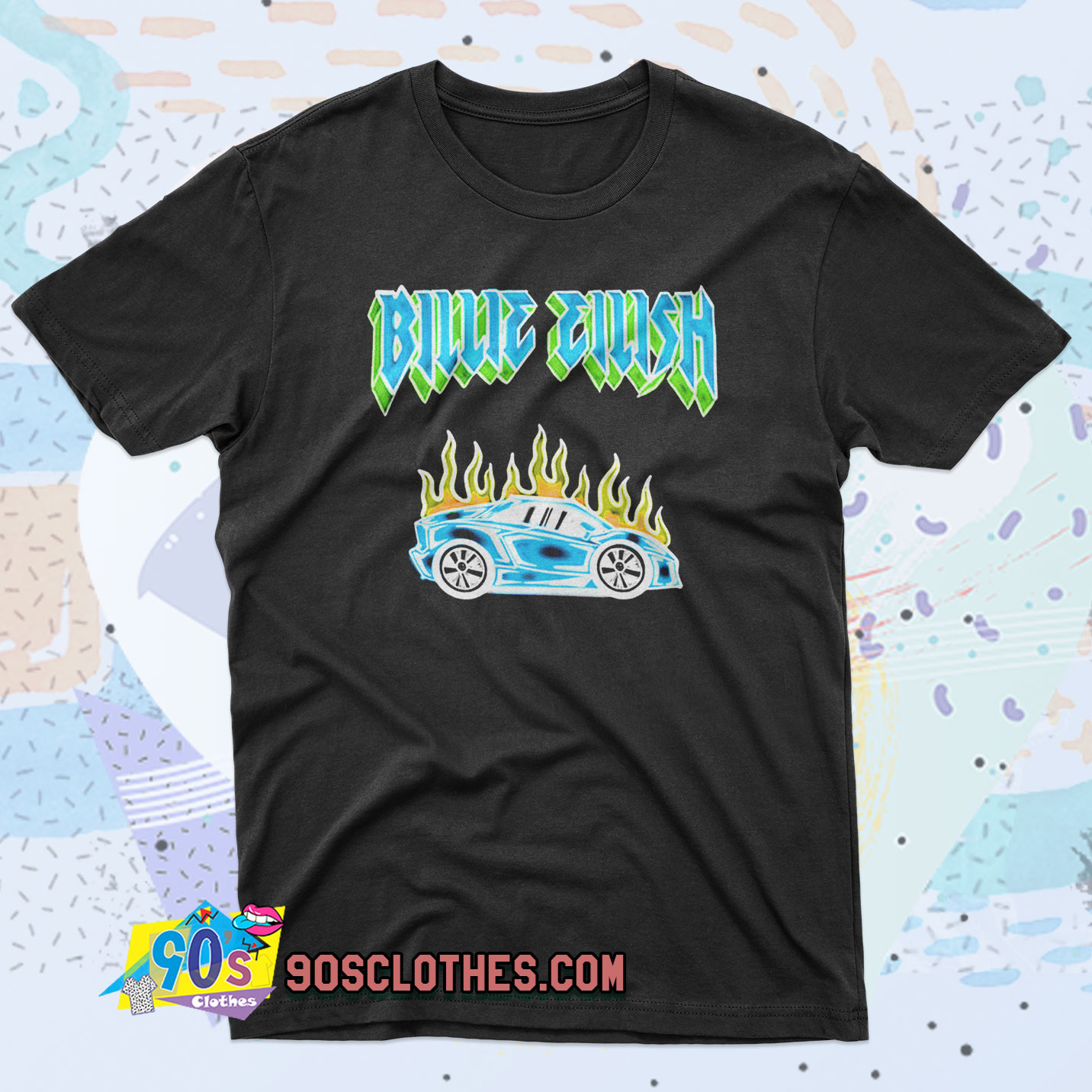 billie eilish car shirt