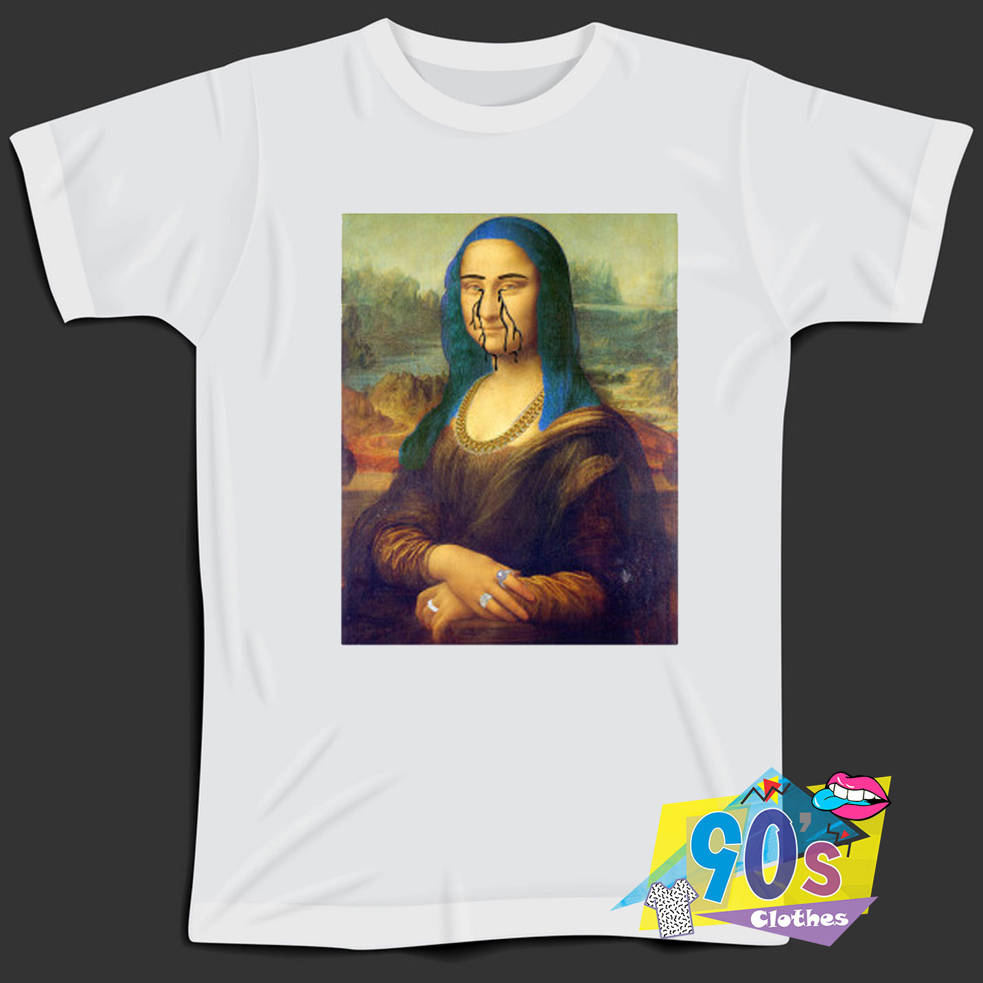 Billie Eilish Parody Mona Lisa Poster T Shirt On Sale - 90sclothes.com