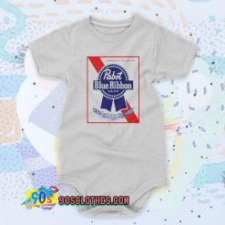 Blue Ribbon Pabst Beer Custom Baby Onesie