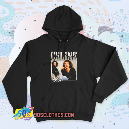 Celine Dion Casual Retro 90s Hoodie