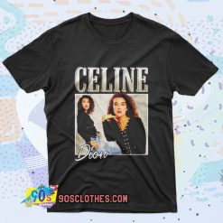 Celine Dion Casual Retro Retro T Shirt