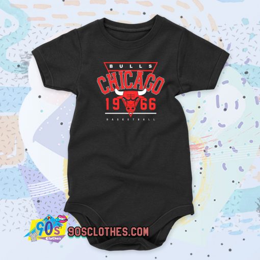 Chicago Bulls 1966 Vintage Baby Onesie