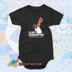 Club quarantine homeschool 2020 Baby Onesie