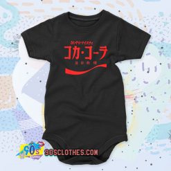 Coca Cola Japanese Baby Onesie