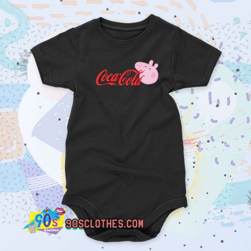 Coke Peppa Pig Parody Baby Onesie