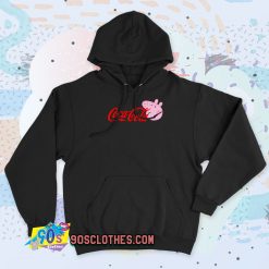 Coke Peppa Pig Parody Vintage Hoodie