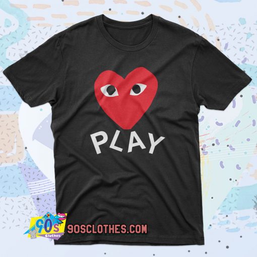 Comme des Garcons Play 90s T Shirt Style