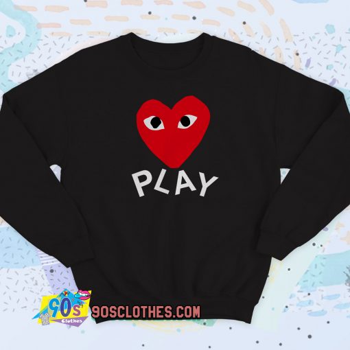 Comme des Garcons Play Sweatshirt Style