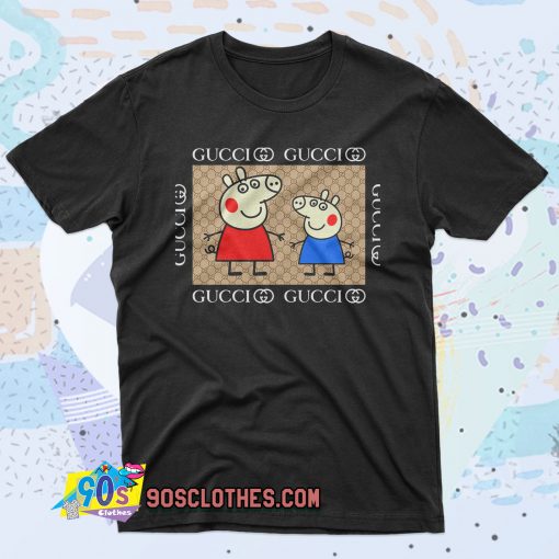 Cool Gucci Peppa Pig 90s T Shirt Style