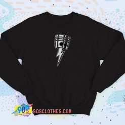 Cool Lightning Bolt Piston Sweatshirt Style