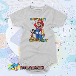 Copyright Infringement Super Mario Baby Onesie