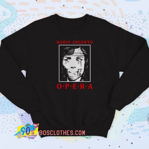 Dario Argento Suspiria Opera Sweatshirt Style