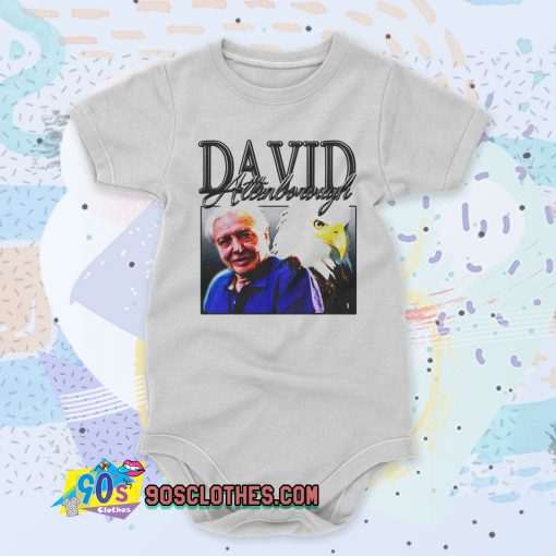 David Attenborough Custom Baby Onesie