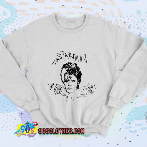 David Bowie Starman Retro Sweatshirt