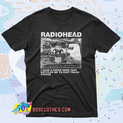 Dead Children Playing Radiohead 90s T Shirt Style