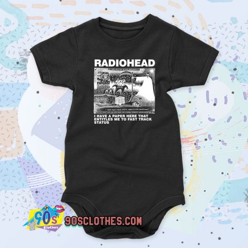 Dead Children Playing Radiohead Baby Onesie