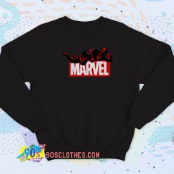 Deadpool Marvel Logo Sweatshirt Style