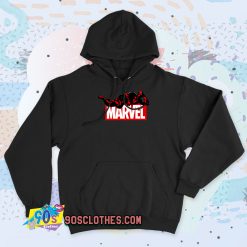 Deadpool Marvel Logo Vintage Hoodie