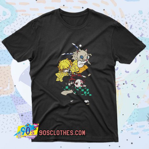 Demon Slayer Anime Japan Retro T Shirt