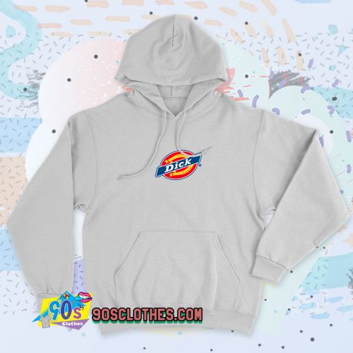 Dick Dickies Parody Vintage Hoodie