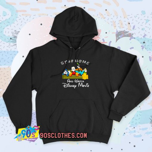 Disney Stay At Home 90s Hoodie