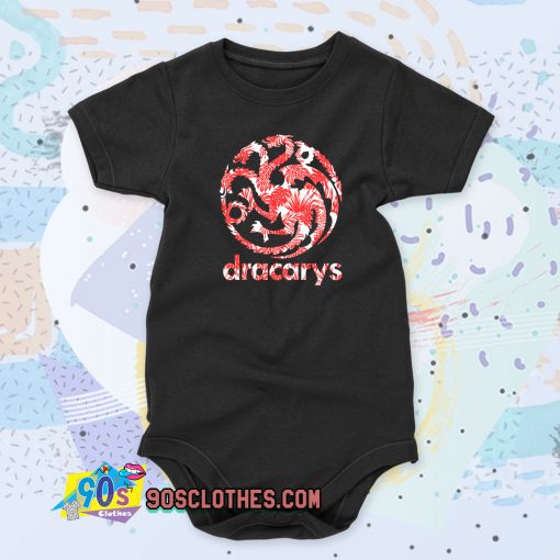 Dracarys Flower Baby Onesie