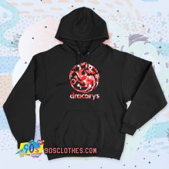 Dracarys Flower Vintage Hoodie