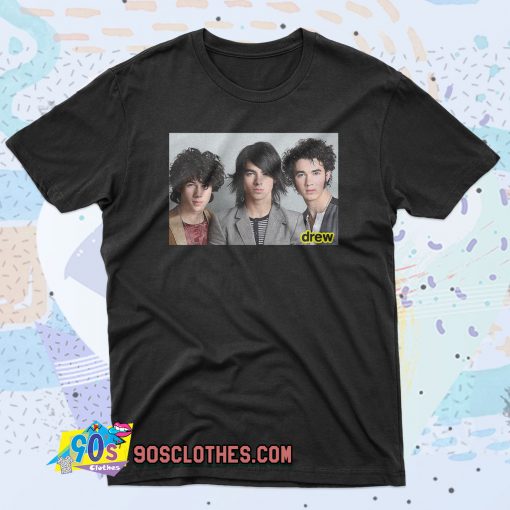 Drew Jonas Brother 90s T Shirt Style