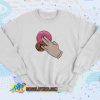 Dunkin Donuts Only Human Hand Sweatshirt Style