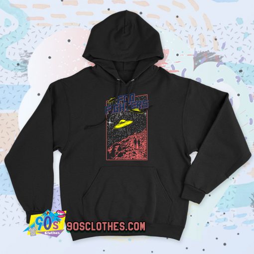 Foo Fighters UFO Vintage Hoodie