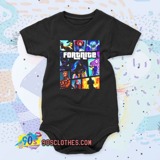 Fortnite Gta Style Cool Baby Onesie