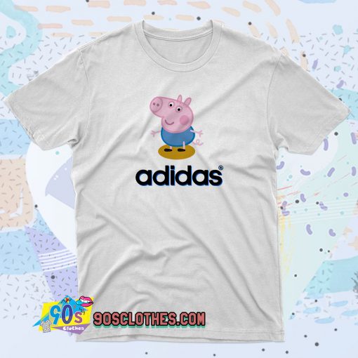 George Peppa Pig Adidas 90s T Shirt Style