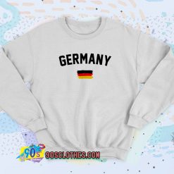 Germany Flag Paint Sweatshirt Style