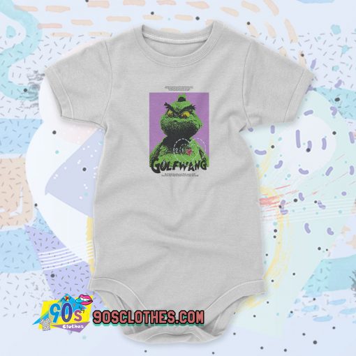 Golf Wang X Grinch Baby Onesie