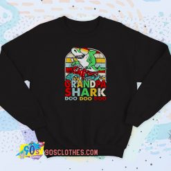 Grandpa Shark Doo Doo Doo Sweatshirt Style