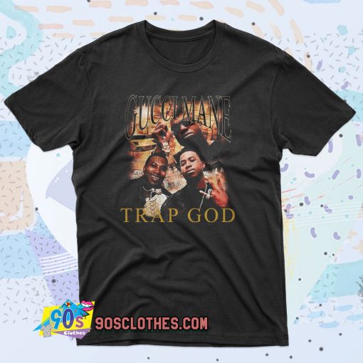 Gucci Mane Trap God Vintage 90s T Shirt Style