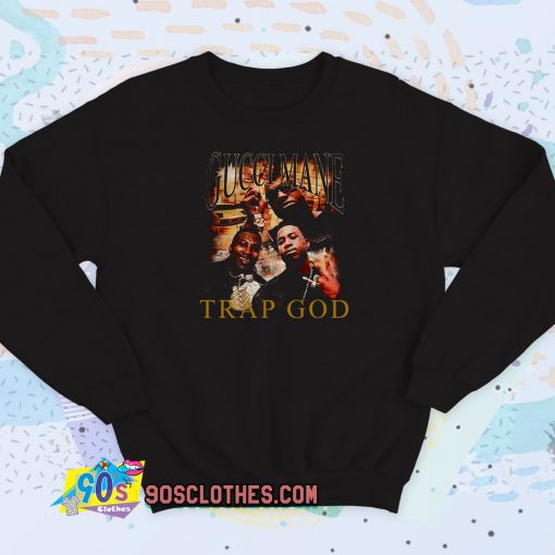 Gucci Mane Trap God Vintage Sweatshirt Style