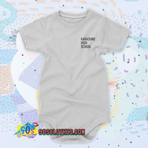 Haikyuu Karasuno High School Custom Baby Onesie